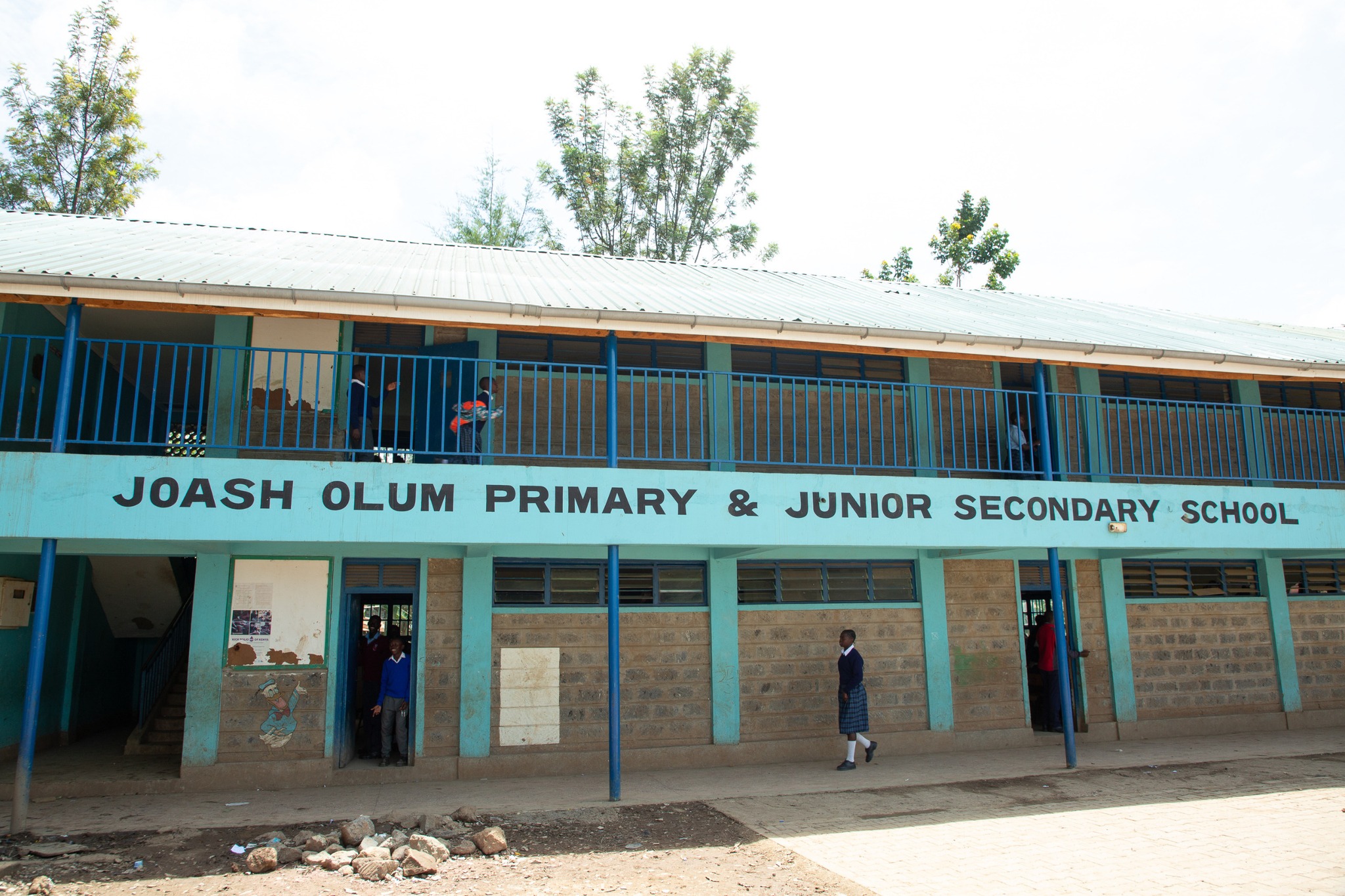 Joash Primary & Junior Secondary School in Silanga Village, Kibra